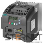 SINAMICS V20 3AC380-480V -15/+10% 47-63HZ RATED POWER 3.0KW WITH 150% OVERLOAD FOR 60SEC FILTER C3 I/O-INTERFACE: 4DI, 2DO,2AI,1AO FIELDBUS: USS/ MODBUS RTU WITH INBUILT BOP PROTECTION: IP20/ UL OPEN TYPE SIZE:FSC 184X182X169(HXWXD)