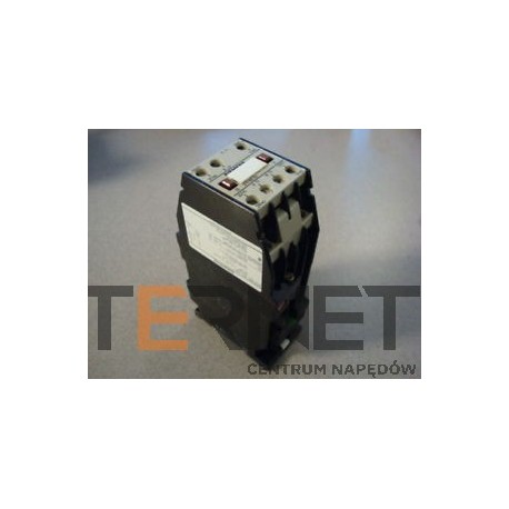 STYCZNIK - CONTACTOR, 3-POLE AC-3, 4KW/400V,SCREW CONNECTION AUXILIARY CONTACTS 11E(1NO+1NC) 